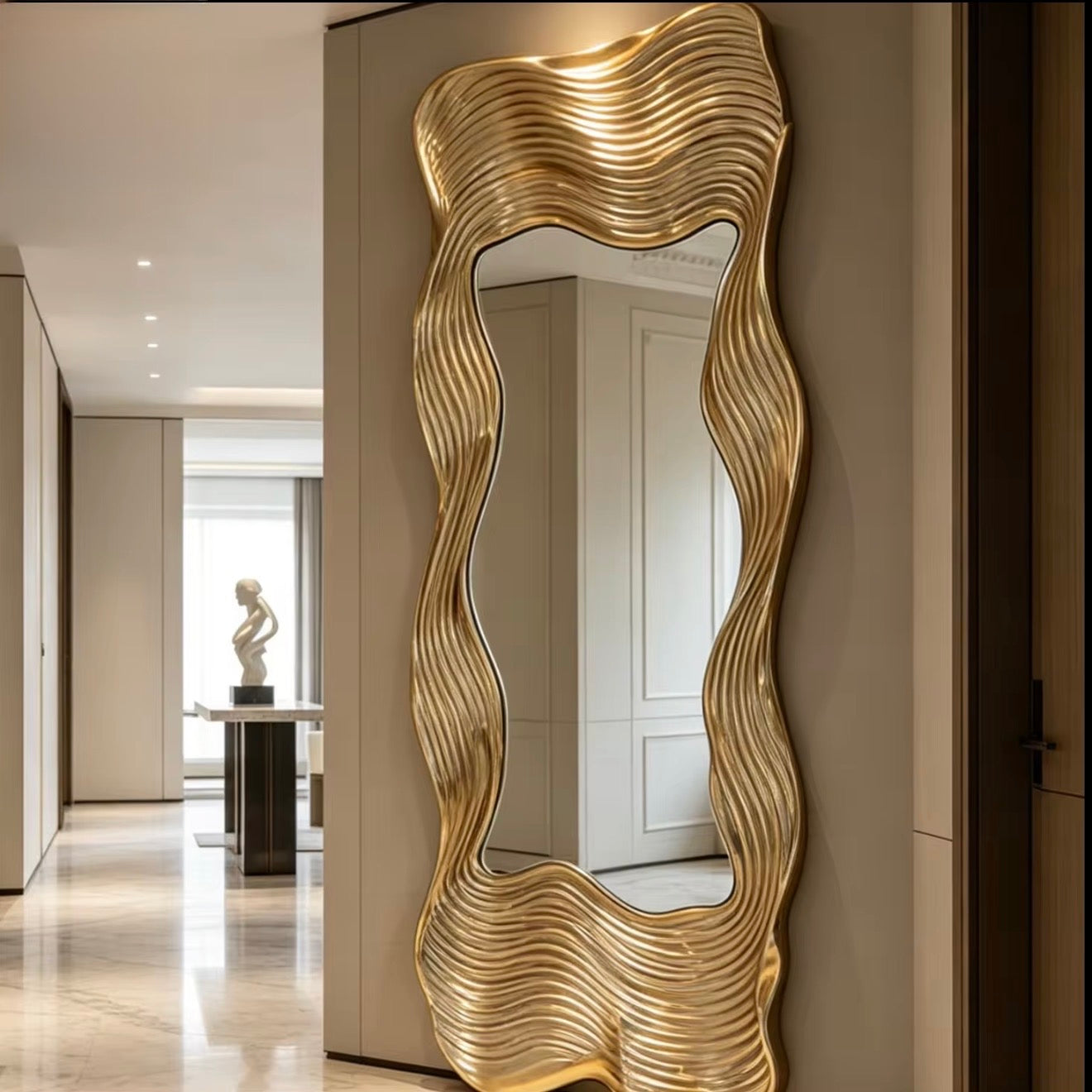 Casa Milano – Elliot Statement Floor Mirror