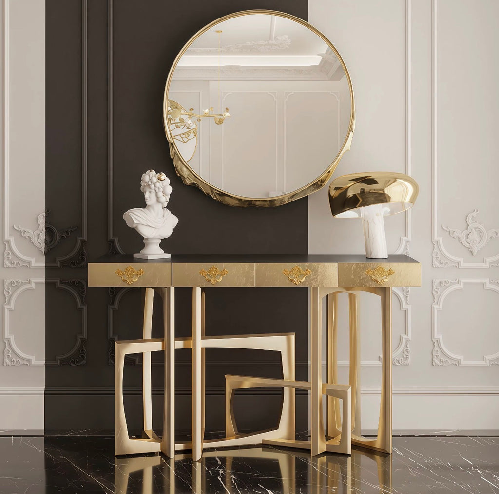 AURELIUS SCULPTURAL CONSOLE TABLE