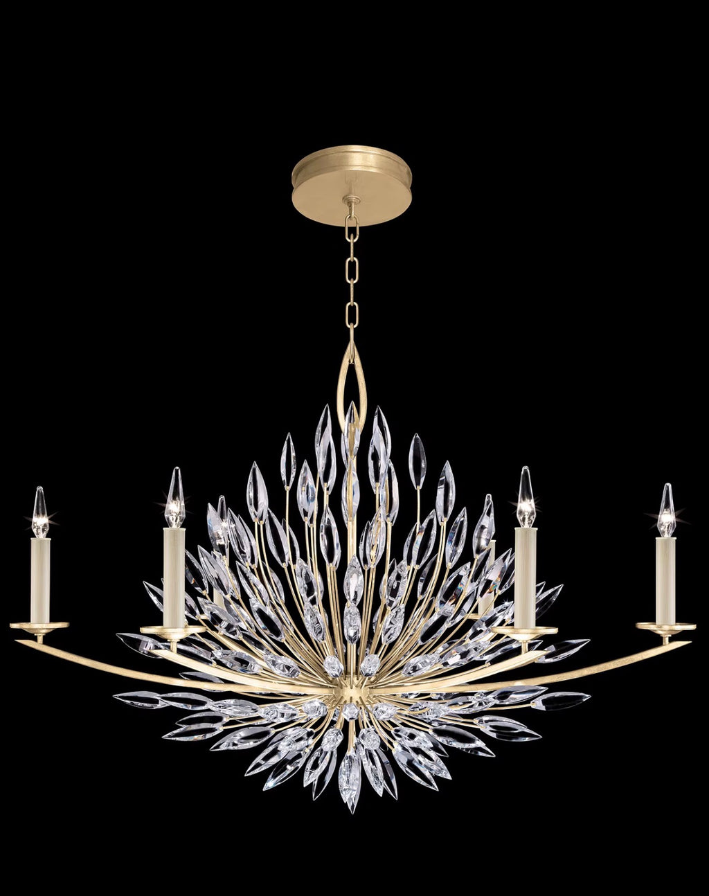 Lily Buds Crystal Chandelier