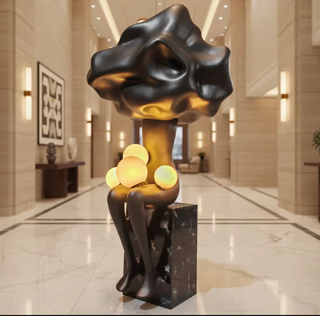 Madeleine Sculptural Floor Lamp