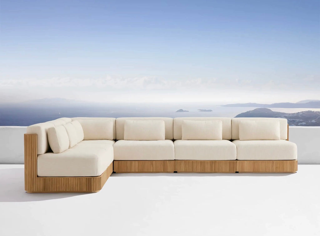 Casa Milano Santorini Teak Sectional