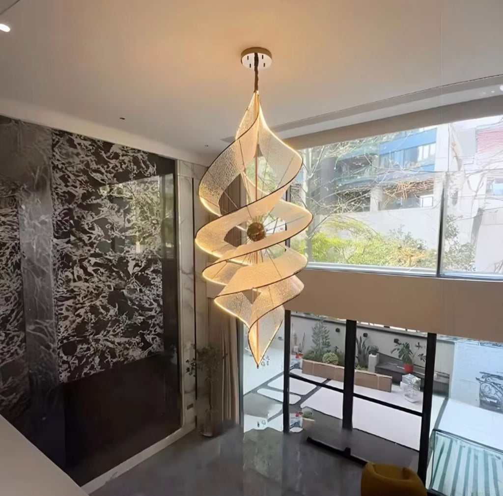 Rhythm Sculptural LED Chandelier