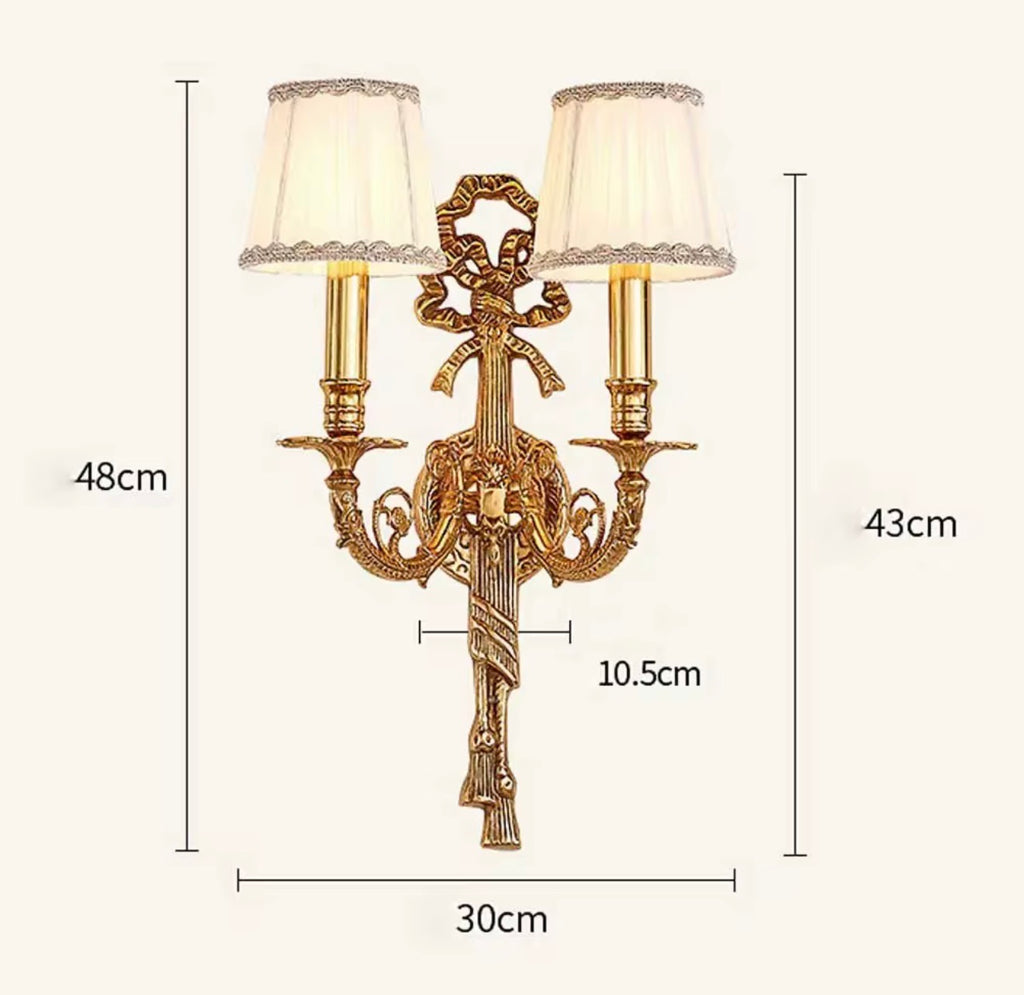 Casa Milano – Italian-Inspired French Copper Wall Sconce (Pair)