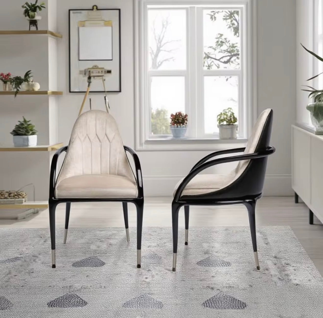 Casa Milano “Valentini” Luxury Dining Chair – Set