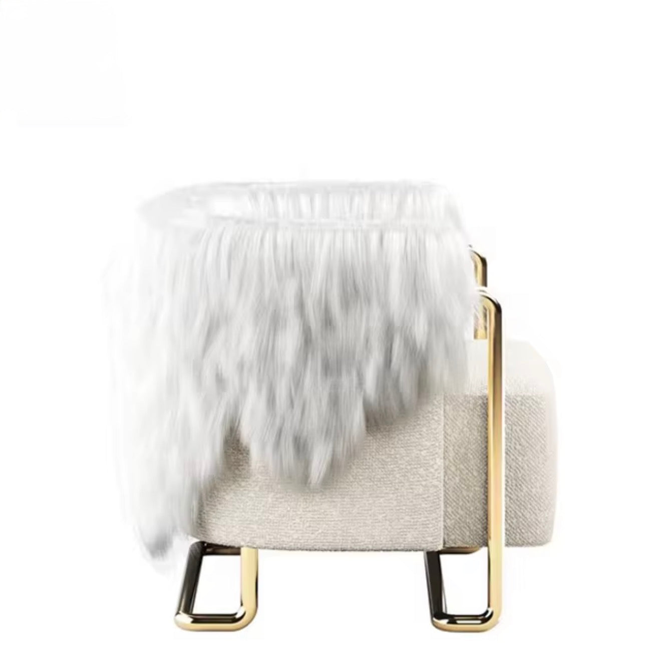 Casa Milano – Élysée Fur Accent Chair