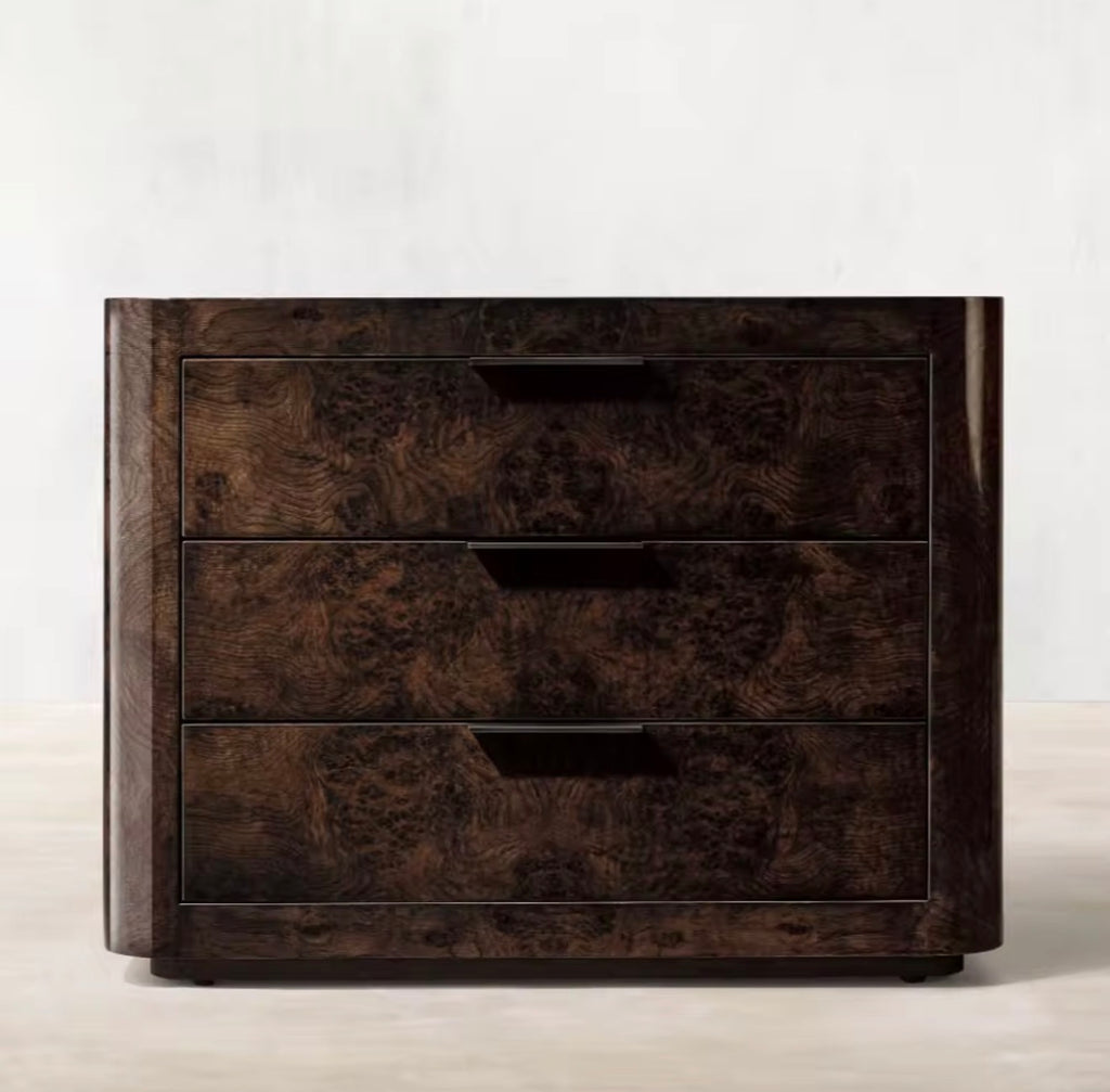 Casa Milano — Kensington Burl Wood Platform Bed