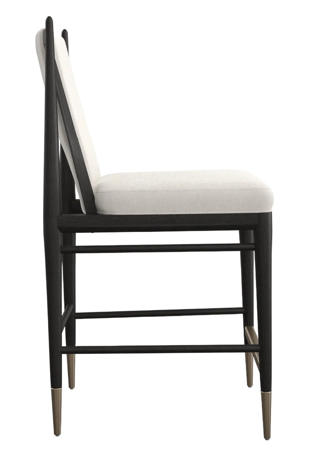 Casa Milano Unity Ivory Bouclé Counter Stool