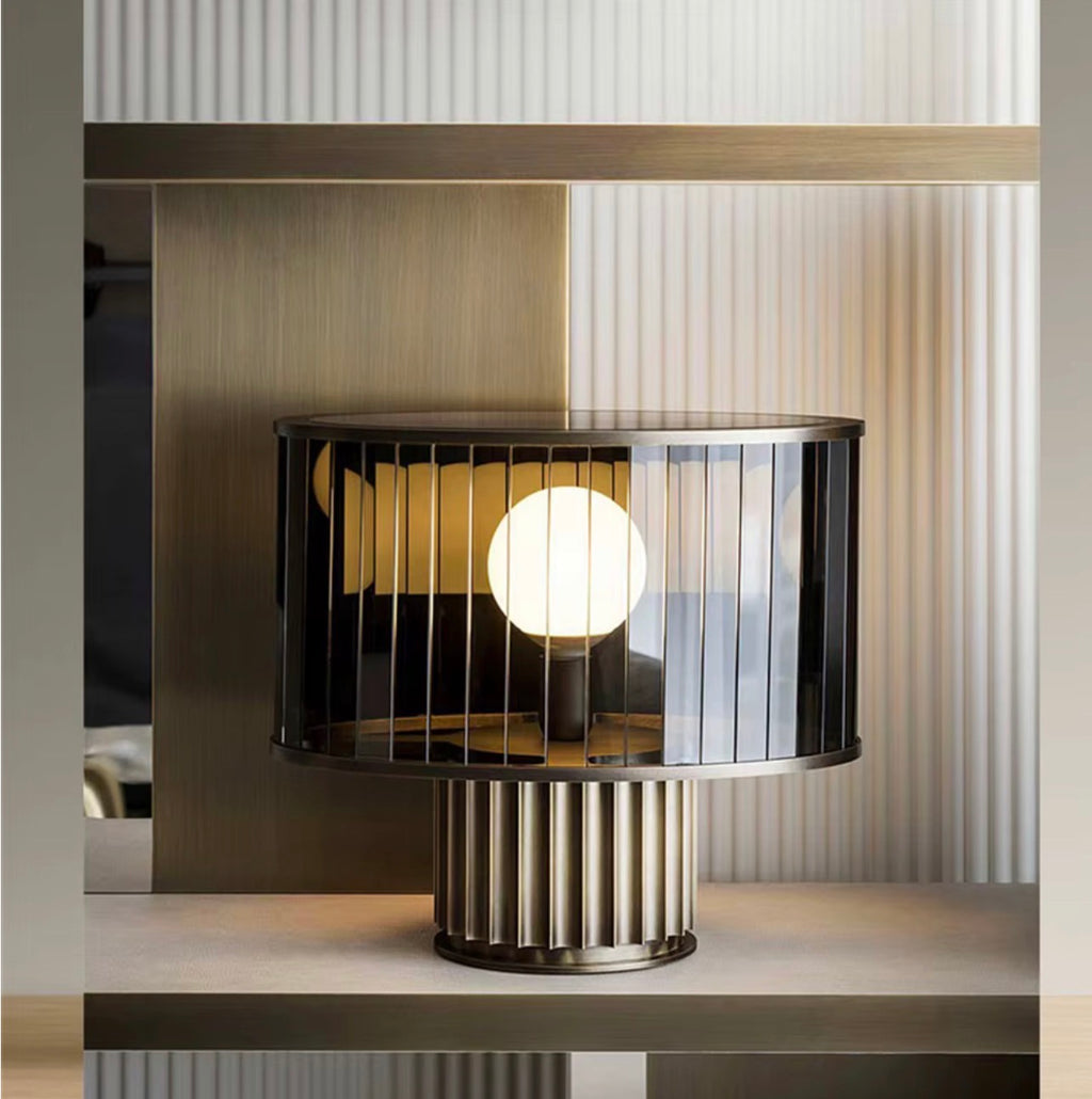 Fiddia Stained Glass Table Lamp