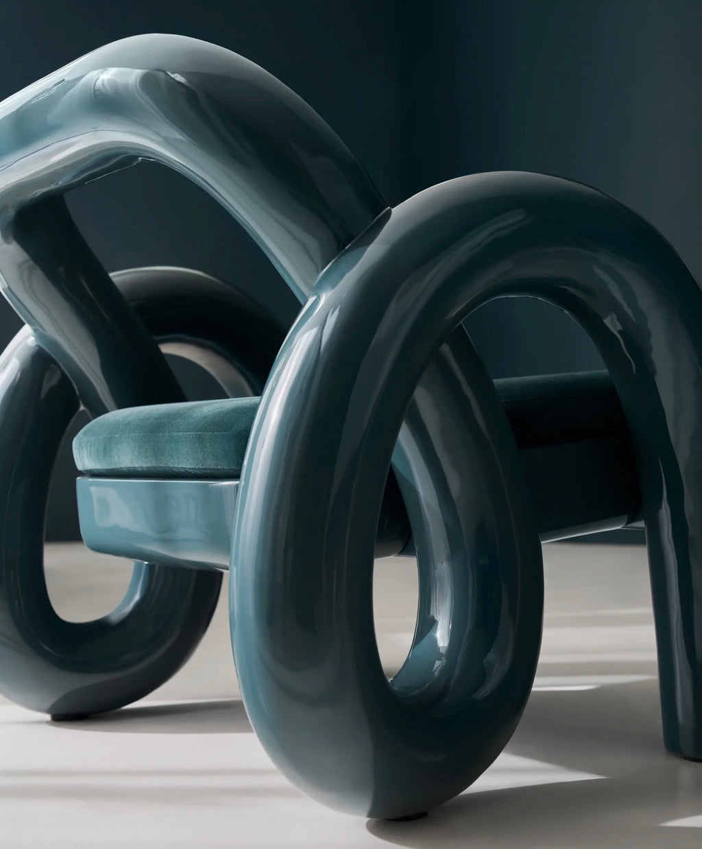 Gelee Sculptural Accent Chair by Caracole