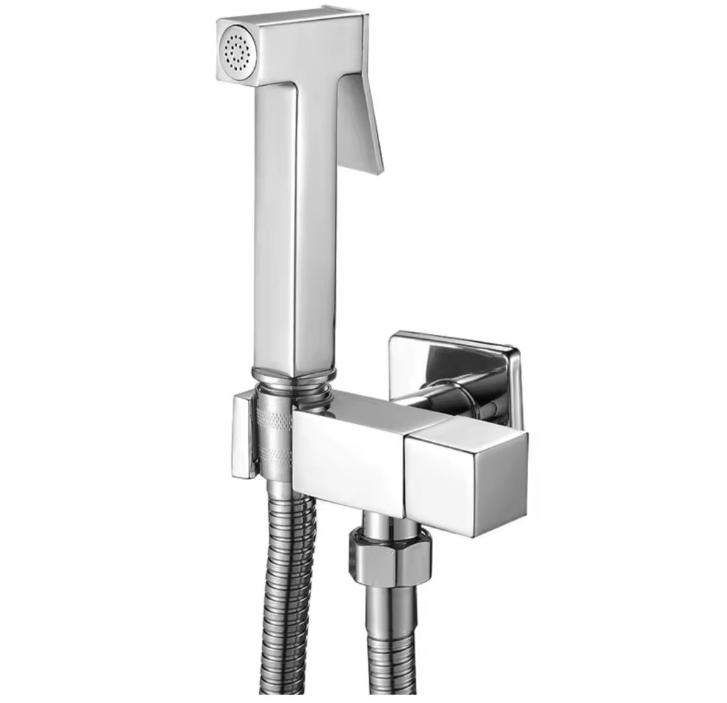Lucia Wall-Mounted Stainless Steel Bidet Sprayer