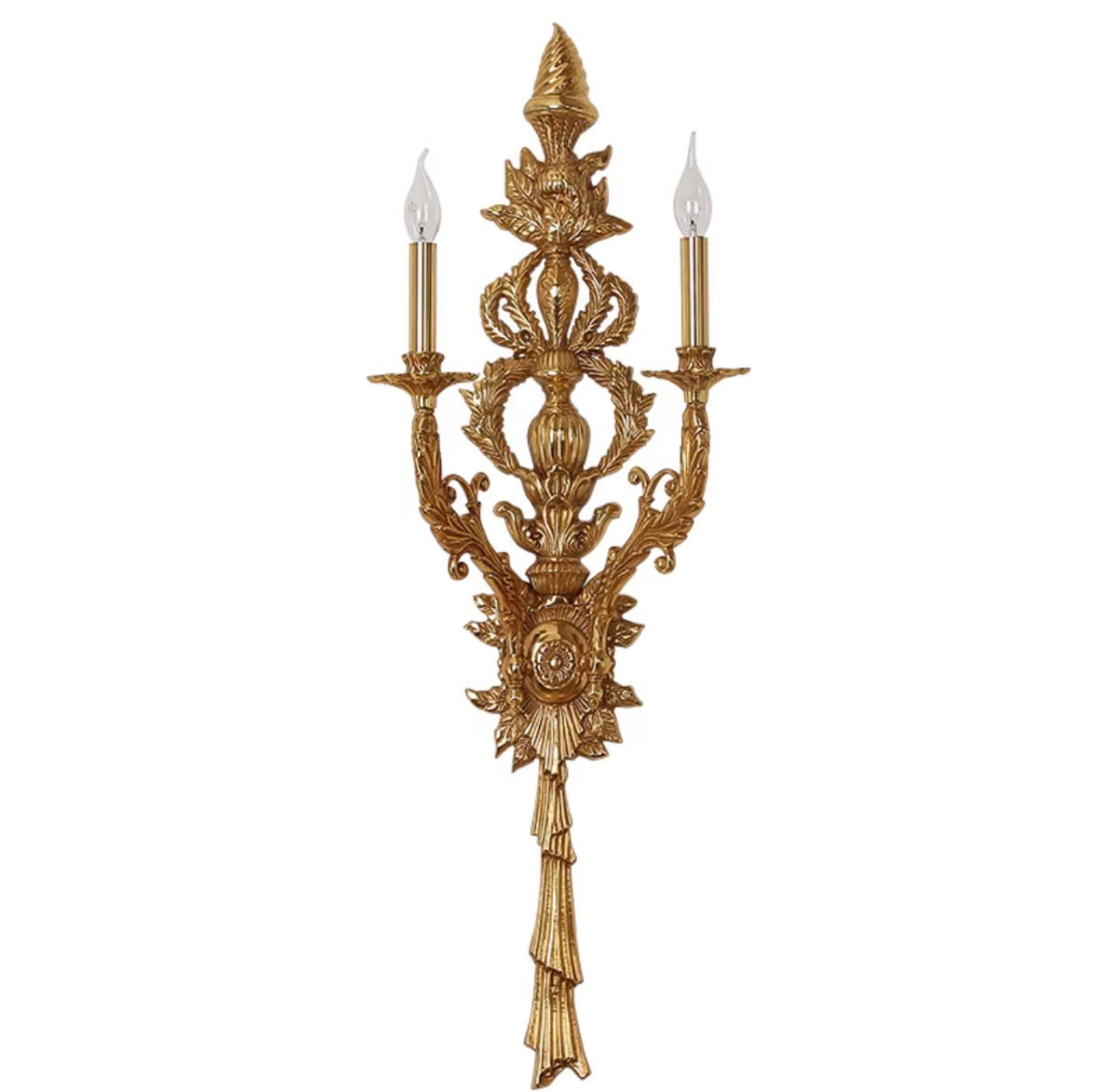 Madeleine Brass & Copper LED Wall Lamp