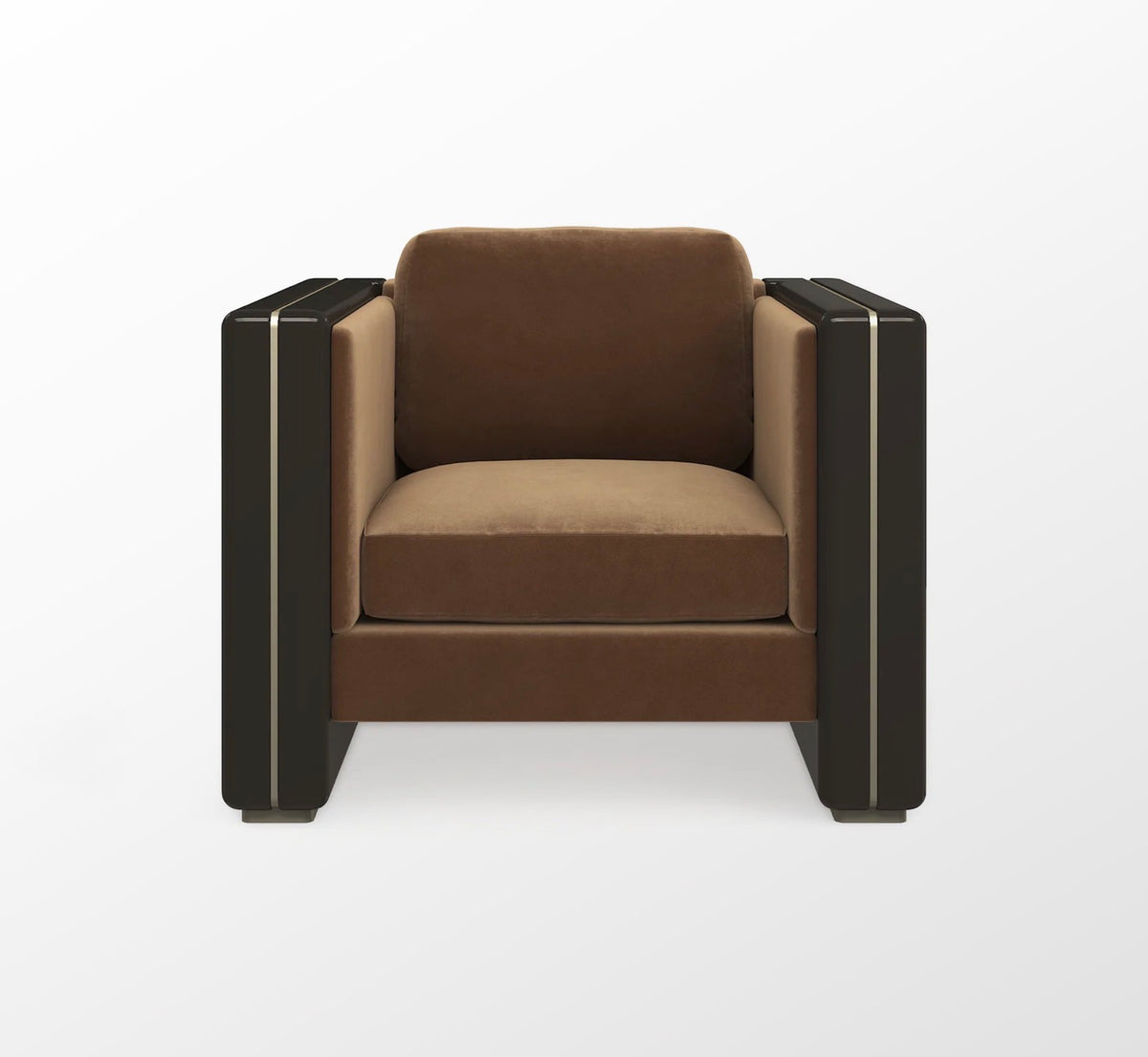 Gelee Luxury Upholstered Chair by Caracole