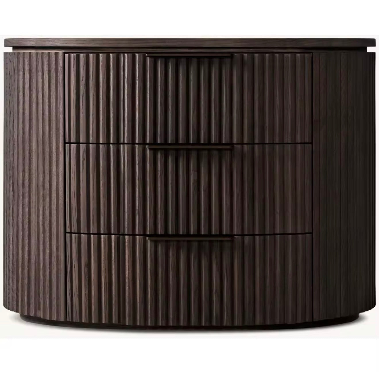 Casa Milano —   Siena Fluted Oak Set of 2