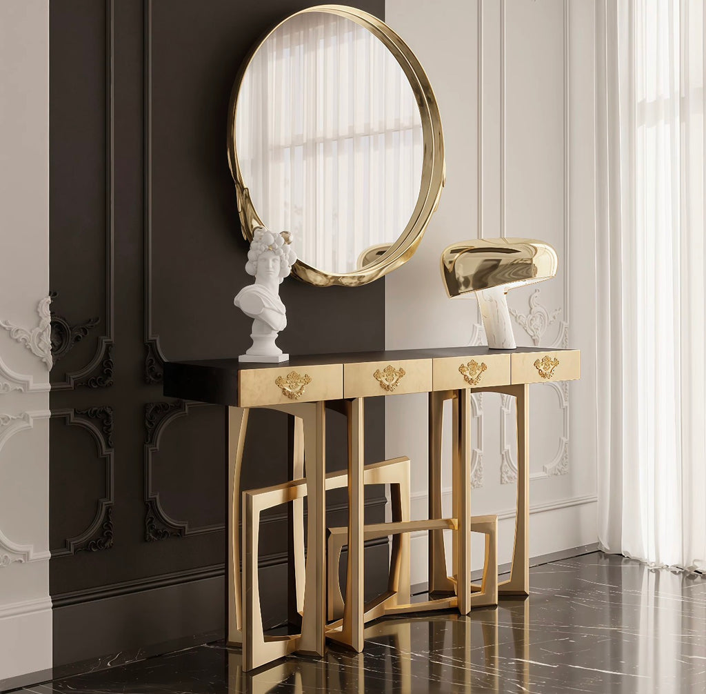 AURELIUS SCULPTURAL CONSOLE TABLE