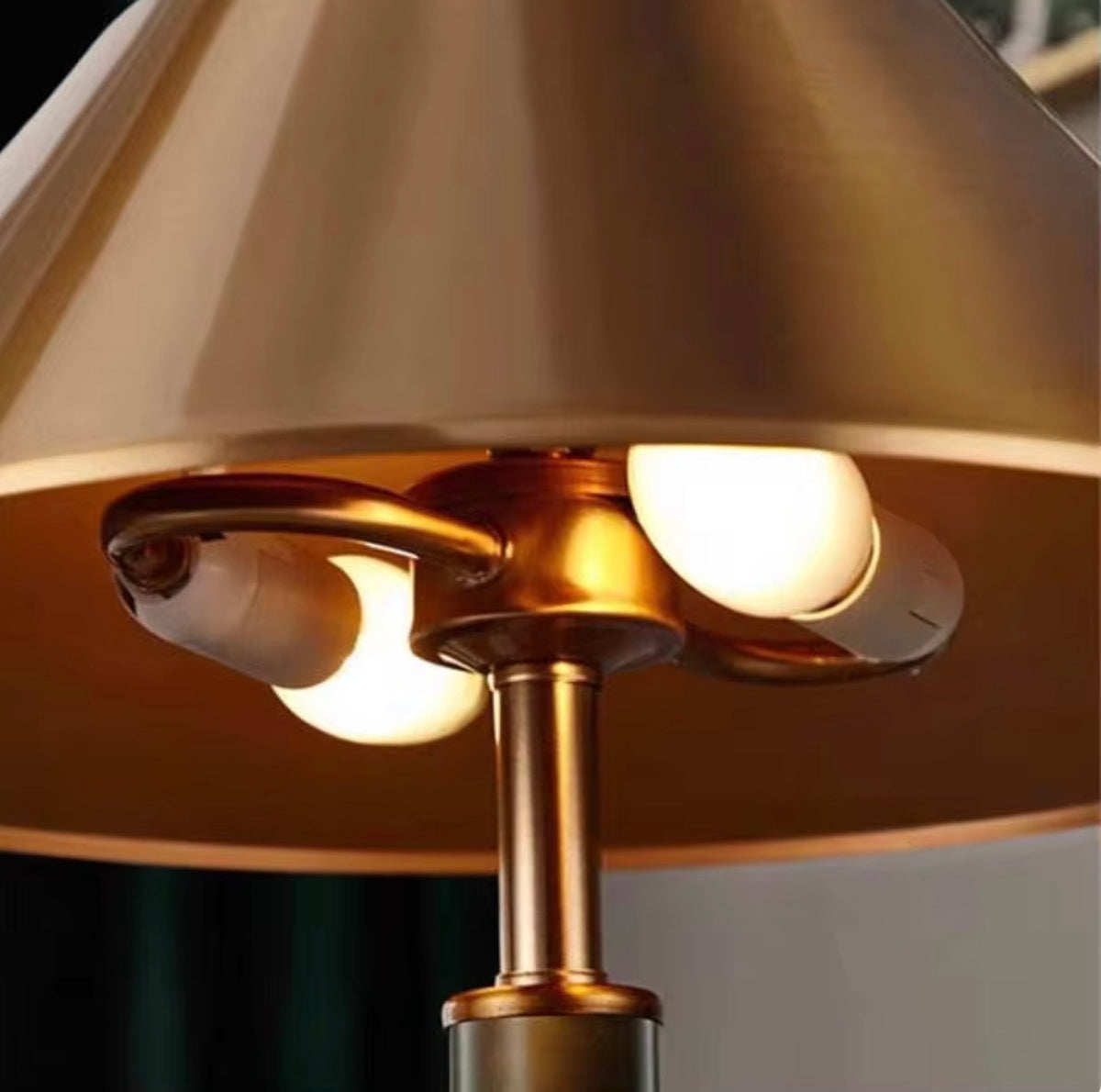 Clermont Gold & Black LED Table Lamp