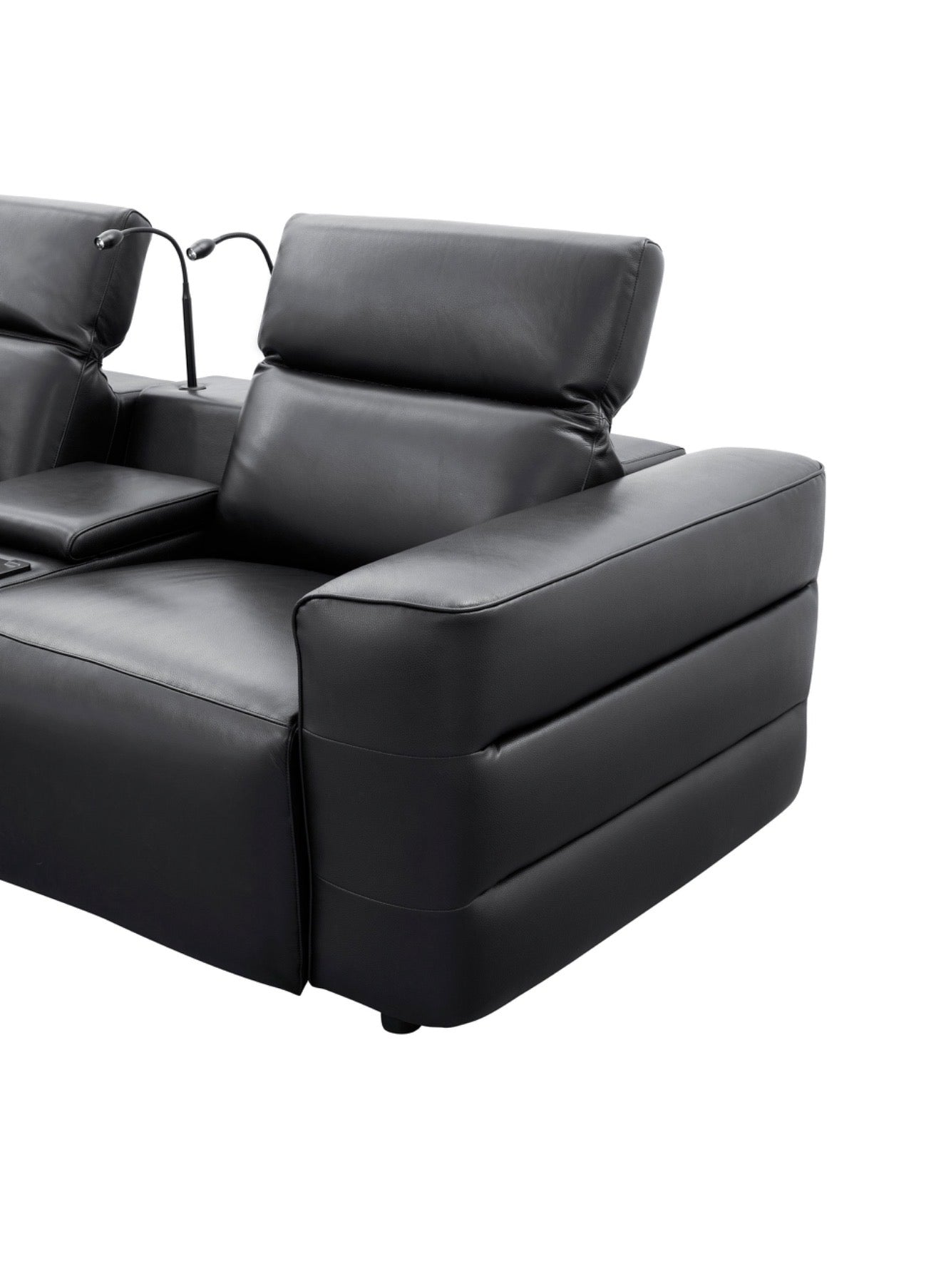 Casa Milano – Milano Italian Leather Power Recliner Row