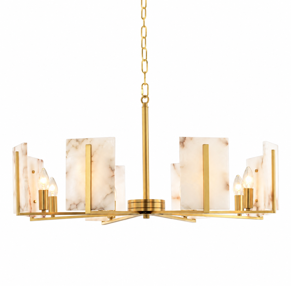 Serena Alabaster Chandelier