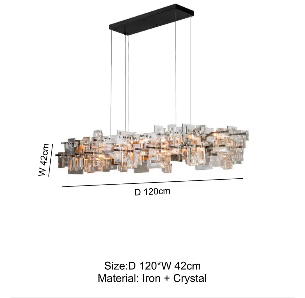 Giovanni Crystal Pendant Lamp
