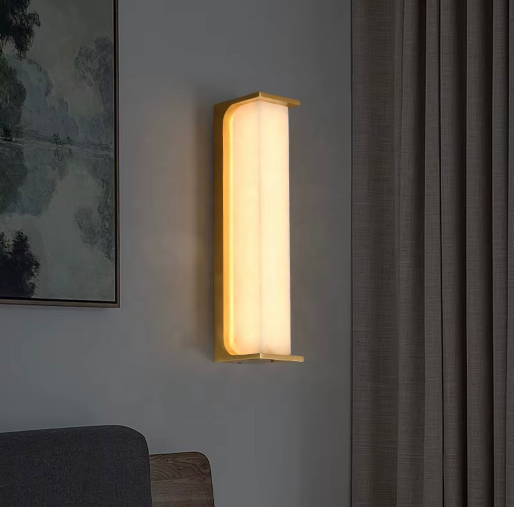 Aurelio Alabaster Wall Sconce
