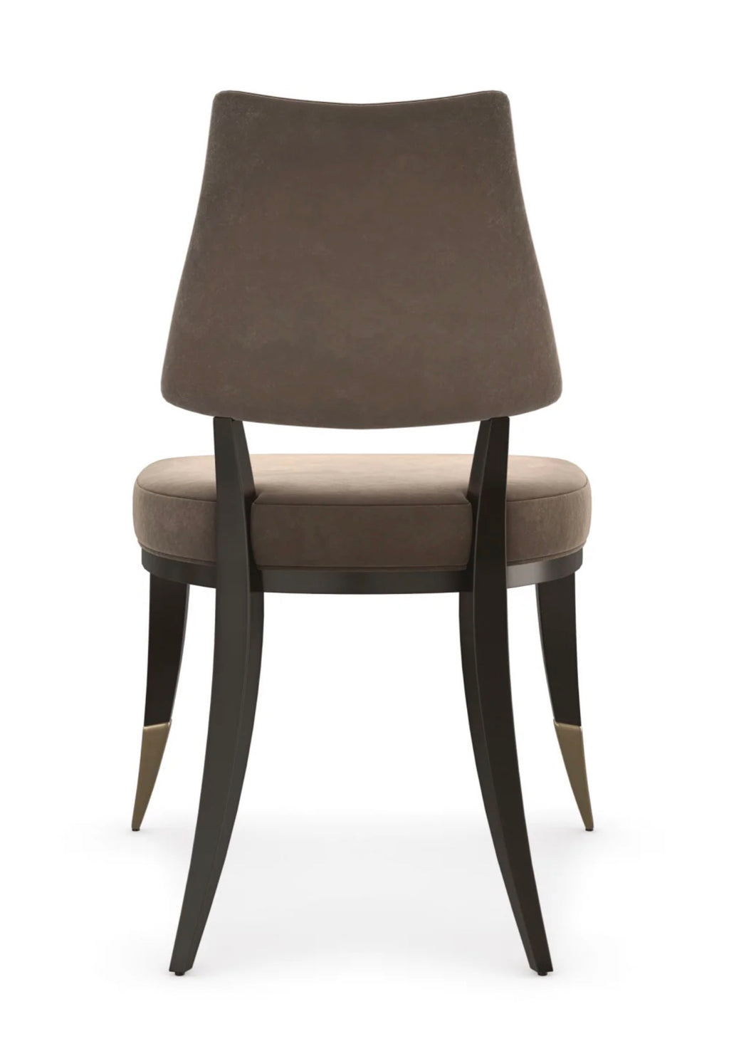 Casa Milano Caress Taupe Velvet Dining Chair