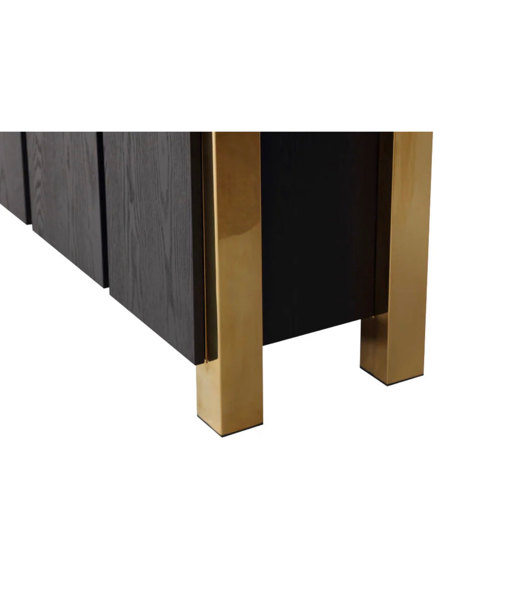 Casa Milano Enigma Black Ash Sideboard