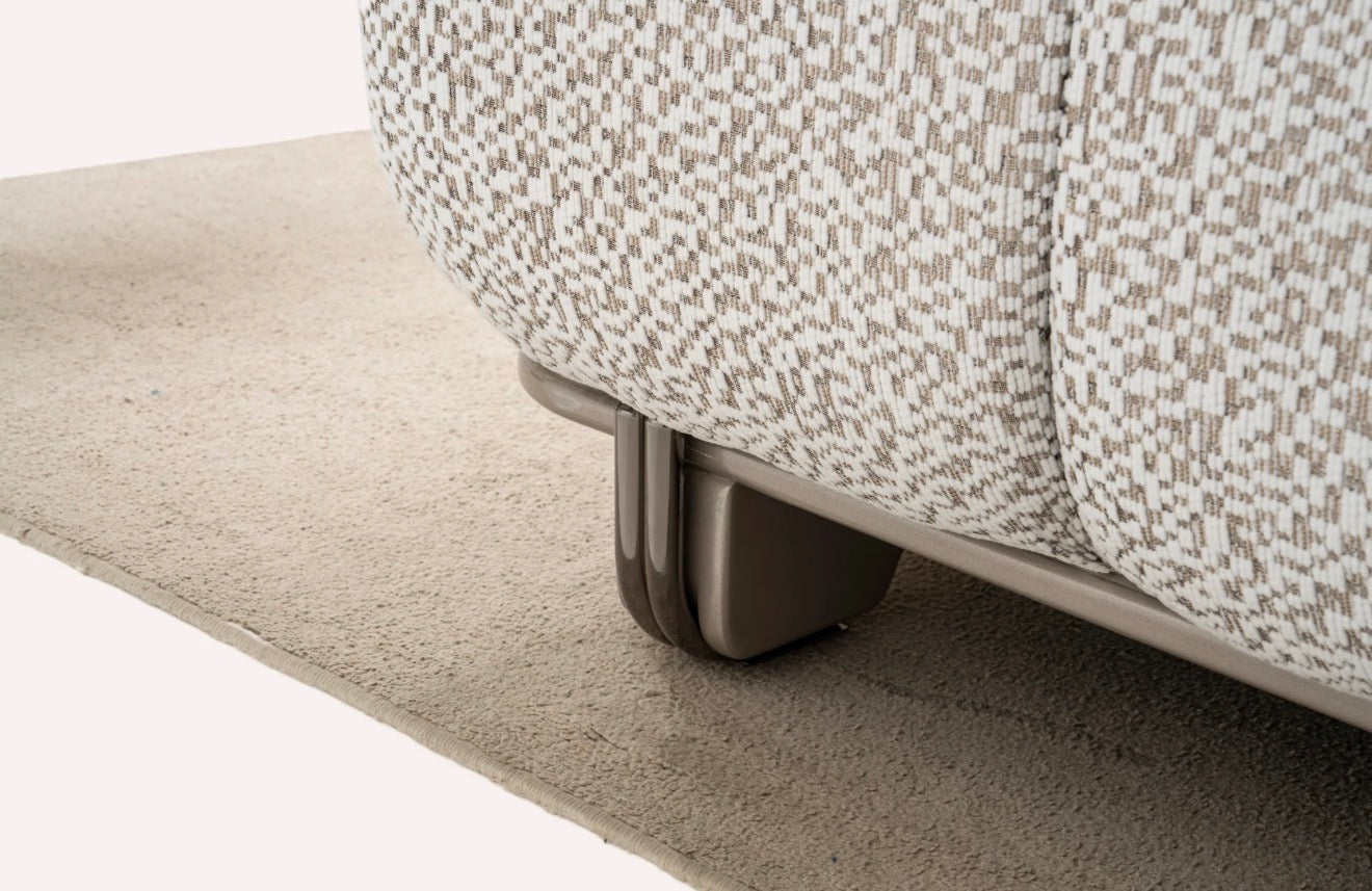 Casa Milano - Lora Luxury Living Room Set – Textured Fabric Design