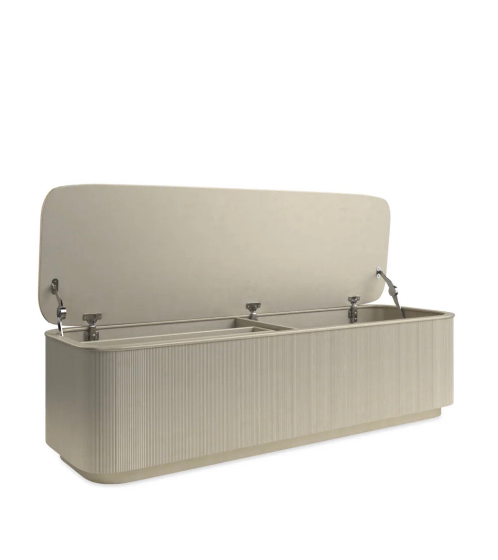 Casa Milano – Leather Storage Bed Bench