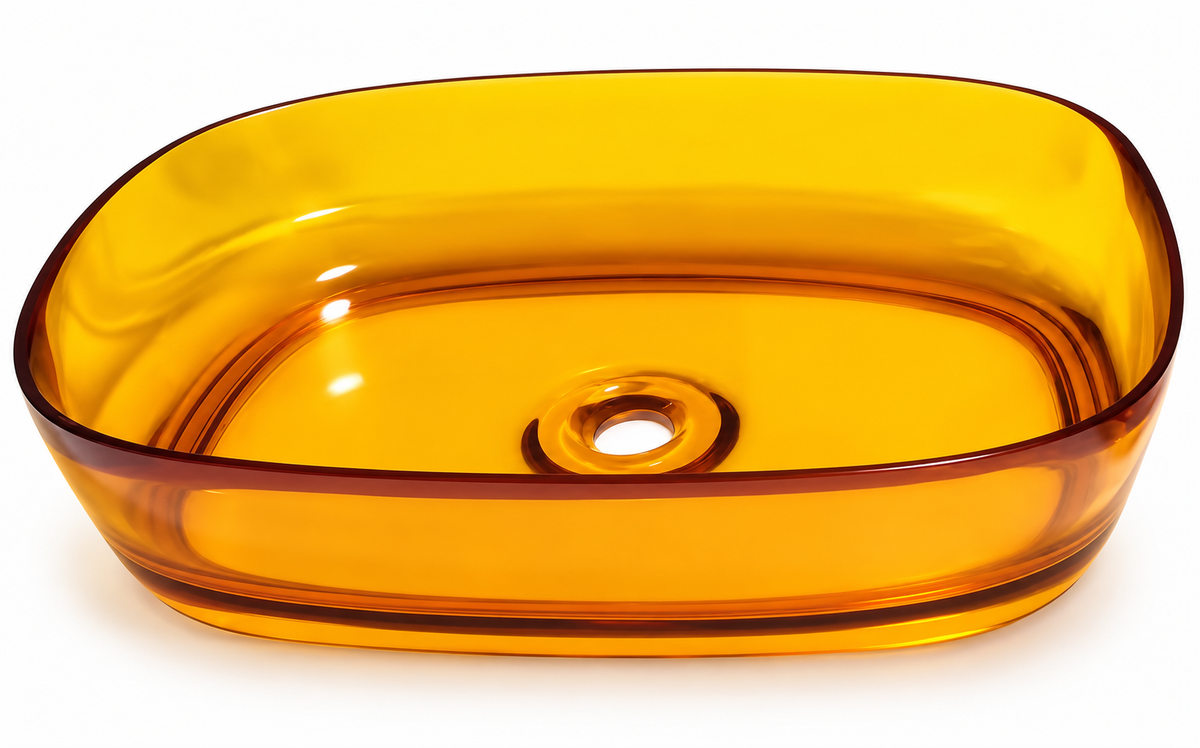 ZAFFIRA POLISHED ARTIFICIAL STONE VESSEL SINK