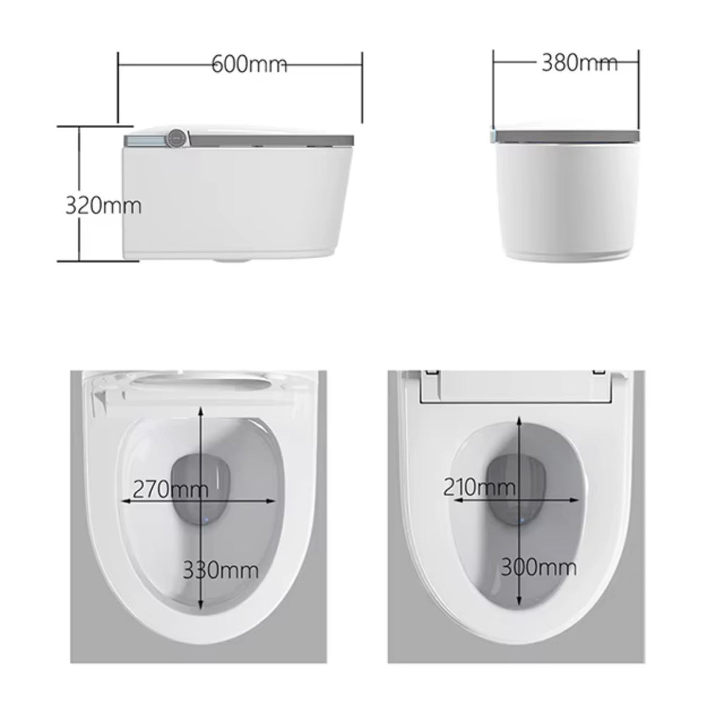 VALENCIA WALL-HUNG INTELLIGENT SMART TOILET