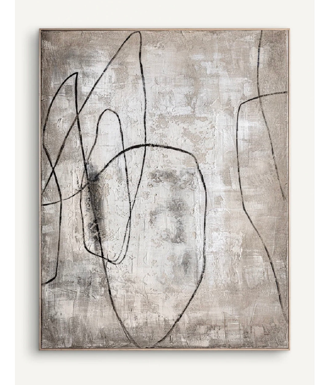 Casa Milano – Light-Toned Abstract Wall Art | European Luxury Statement Decor