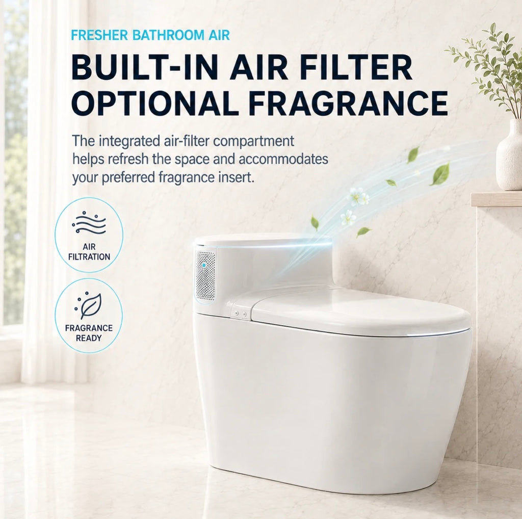 LUCAS INTELLIGENT SMART TOILET WITH BIDET & AUTO FLUSH