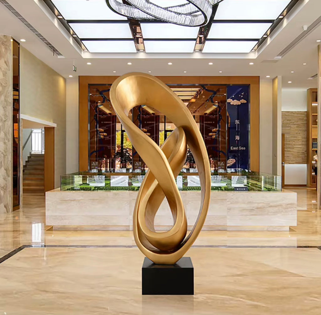 Aurelia Infinity Floor Sculpture