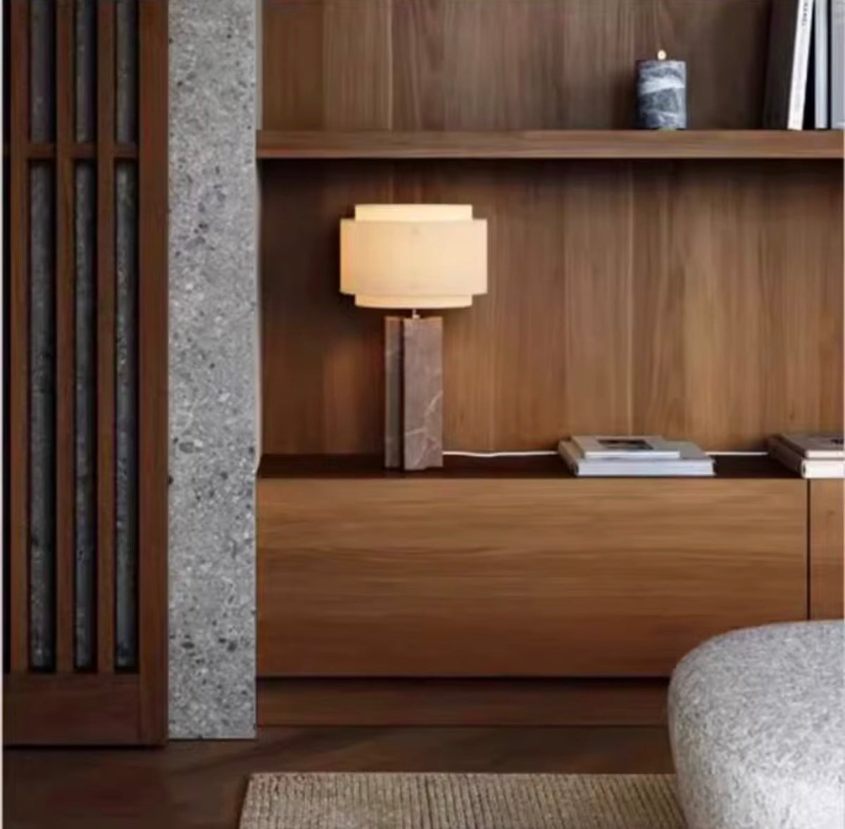 Serafina Marble Table Lamp