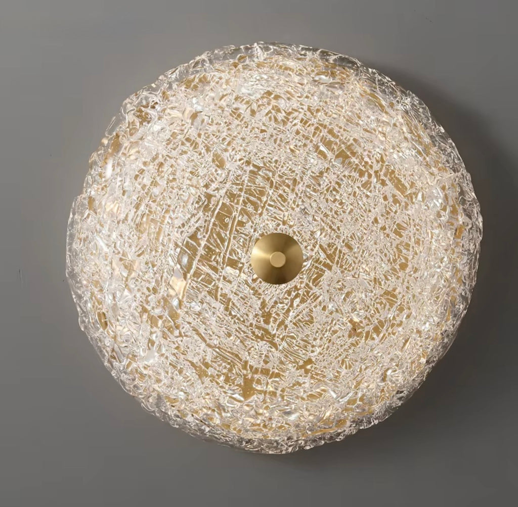 Nico Ice Glass LED Flush Mount