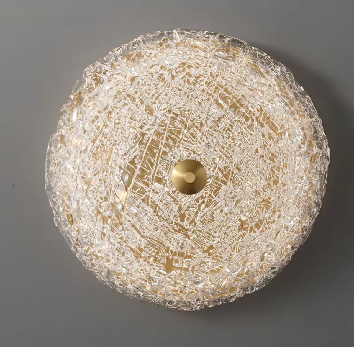 Nico Ice Glass LED Flush Mount
