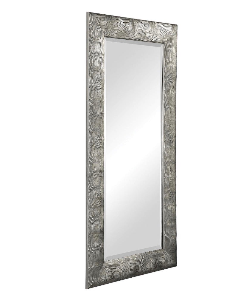 Casa Milano – Maeona Silver Luxe Wall Mirror (30" x 60")