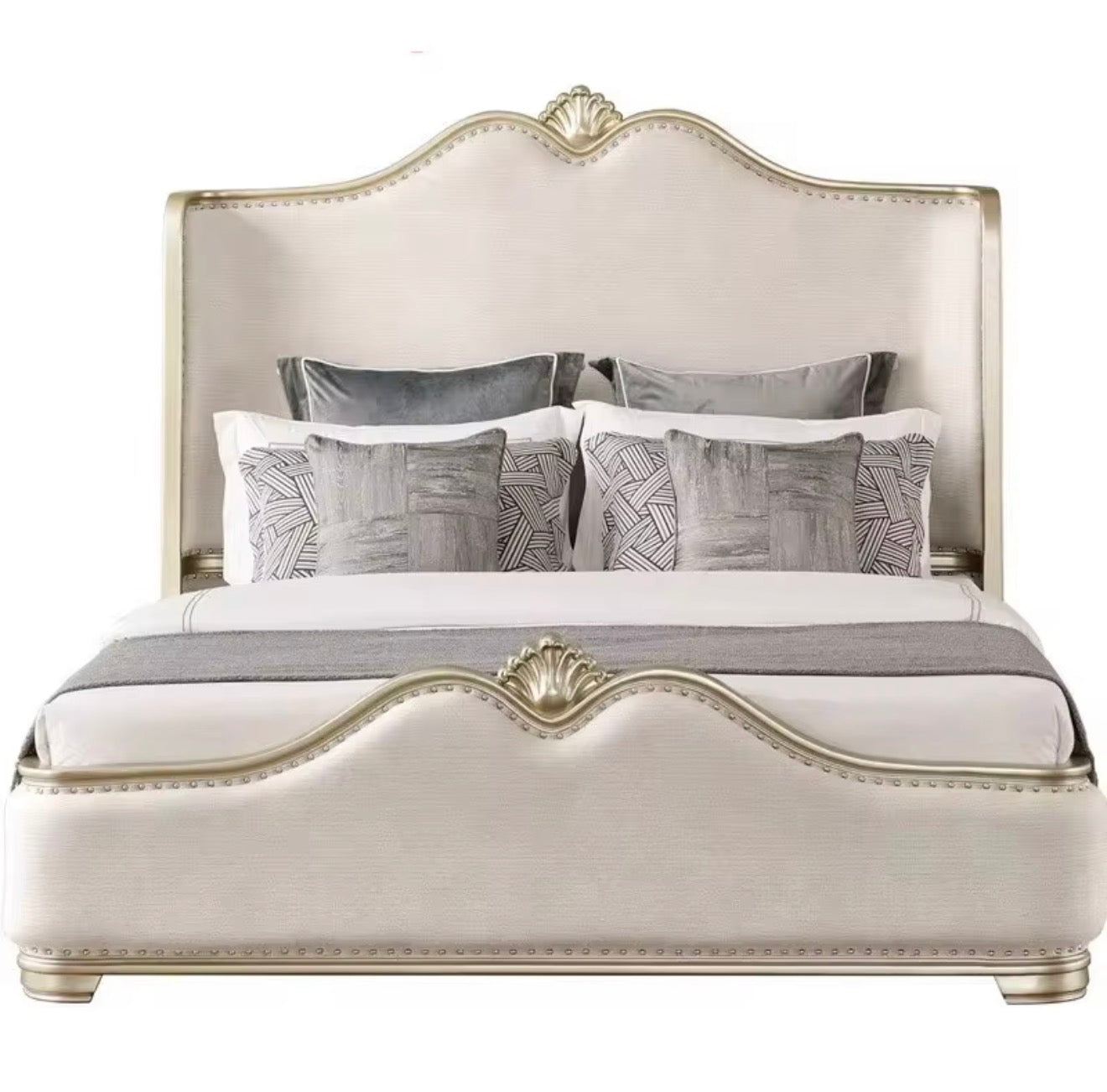 Casa Milano Élégance Upholstered Luxury Bed