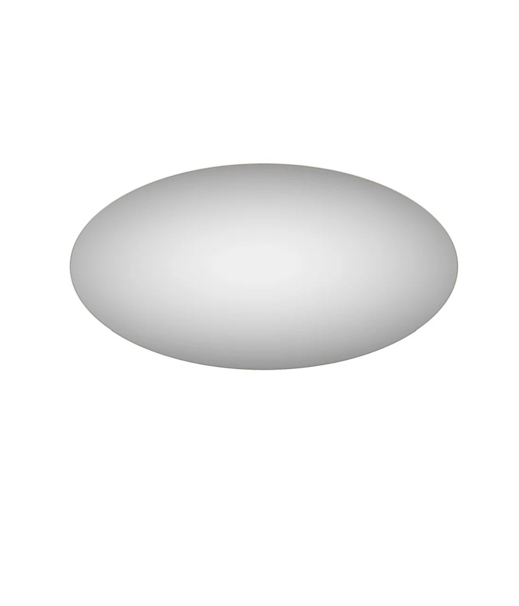 Casa Milano Oval Mirror Dining Table – Luxury Pedestal Design