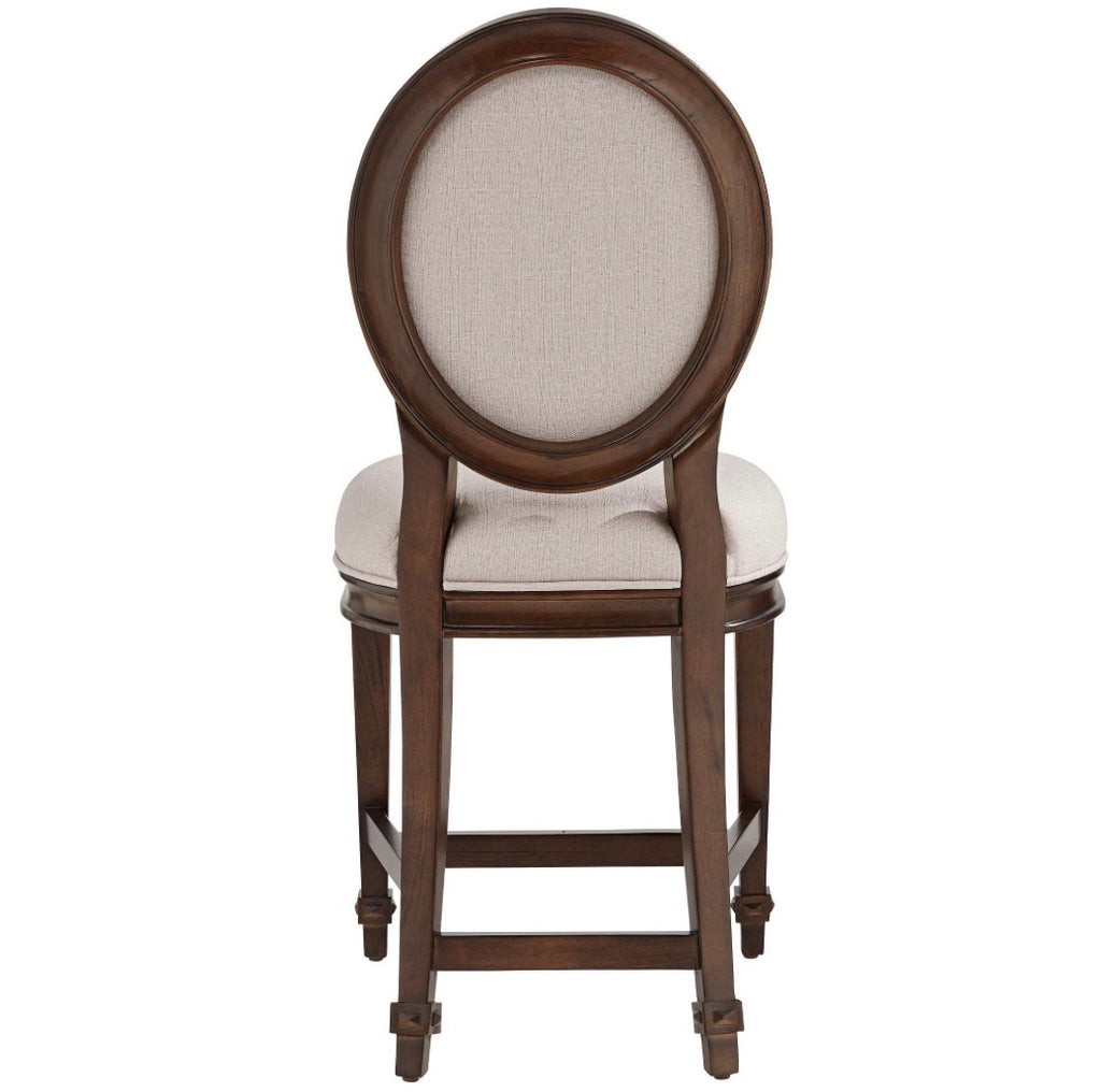 Casa Milano – Aiden Linen Counter Stool (24”)