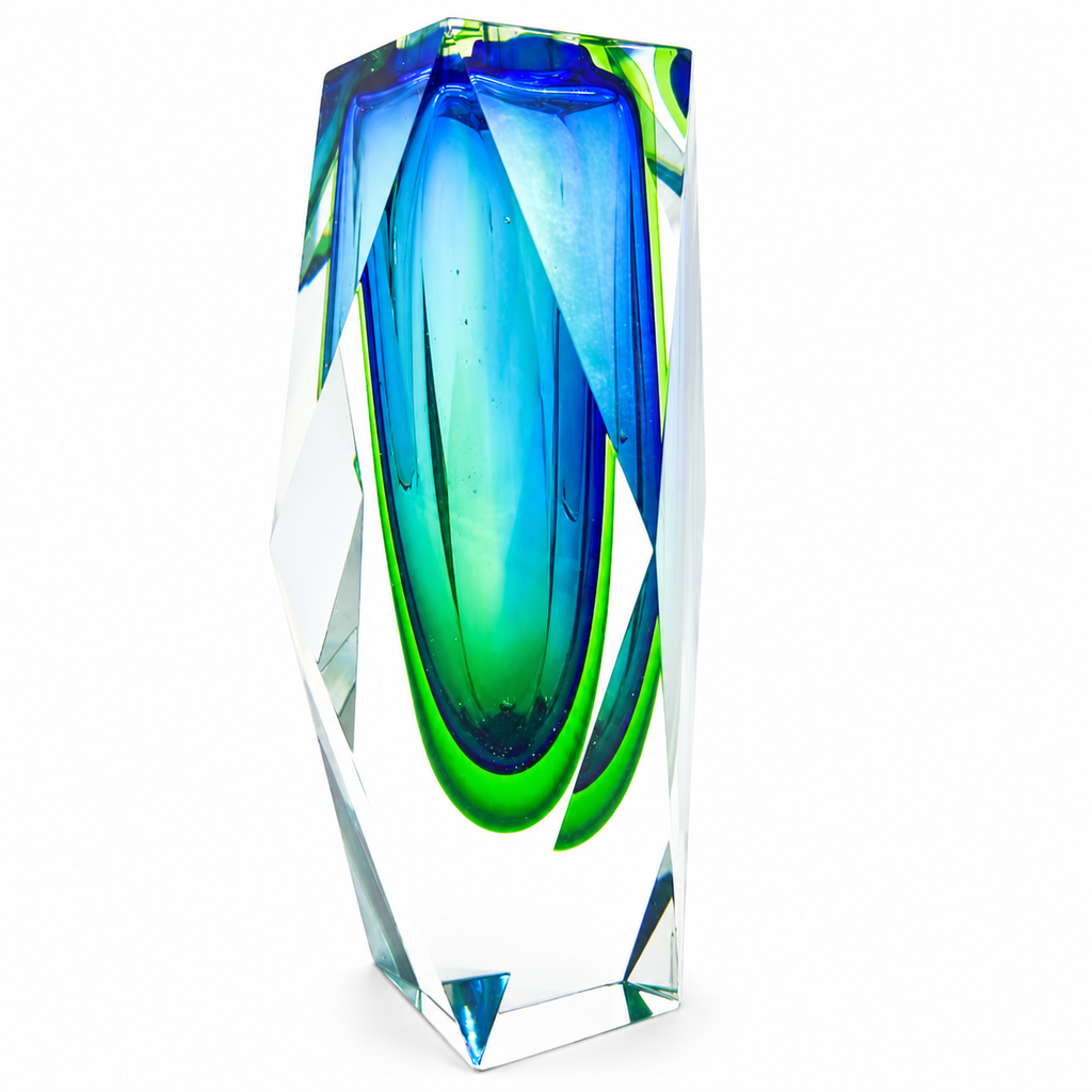 Azura Sculptural Glass Vase