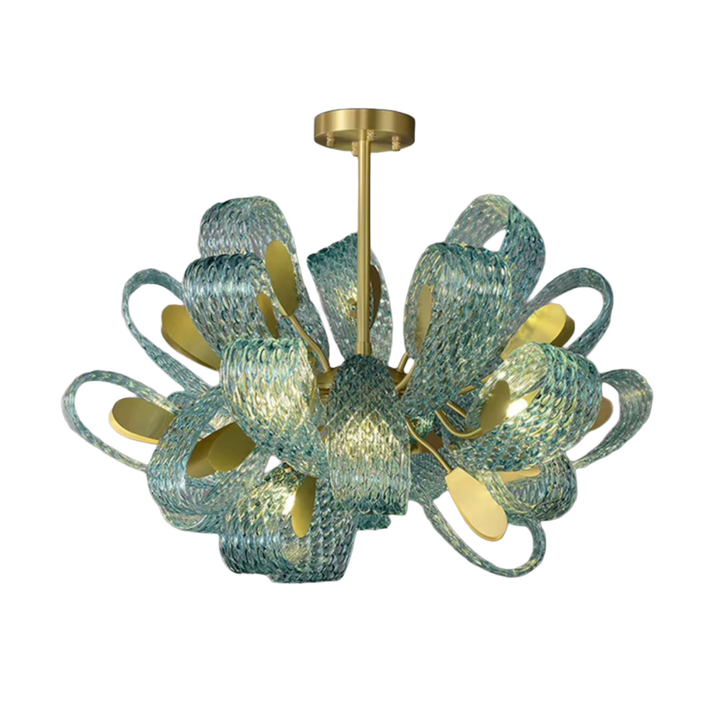 Louisette Art Glass Chandelier