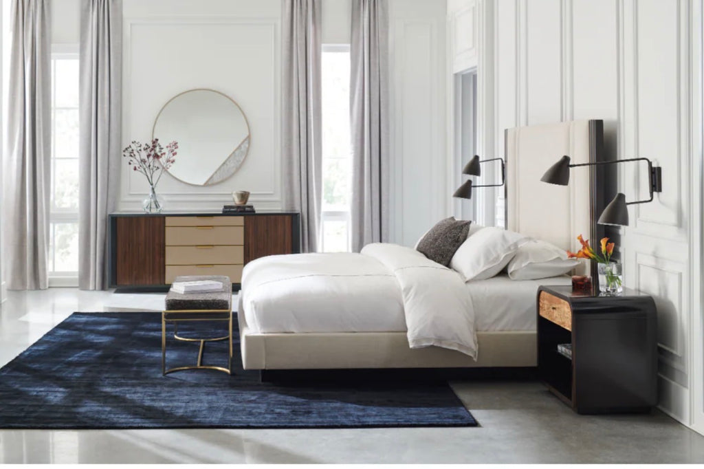 Casa Milano – Gray Velvet Slim Line Luxury Bench