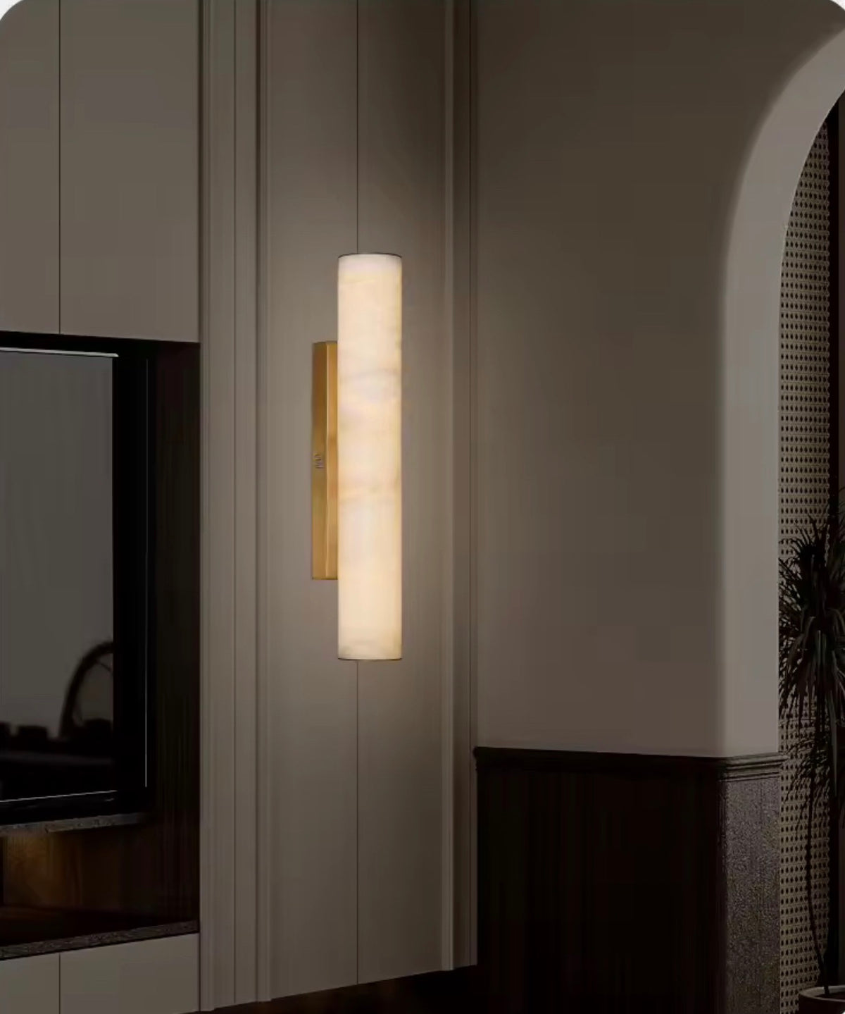 AUREMONT MARBLE WALL SCONCE