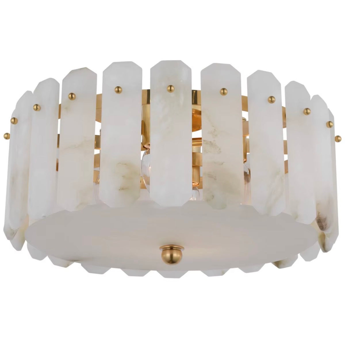 Aurelia Alabaster Flush Mount