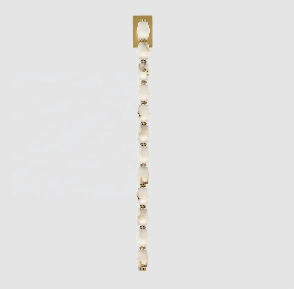 COLLIER ALABASTER 40" SCONCE