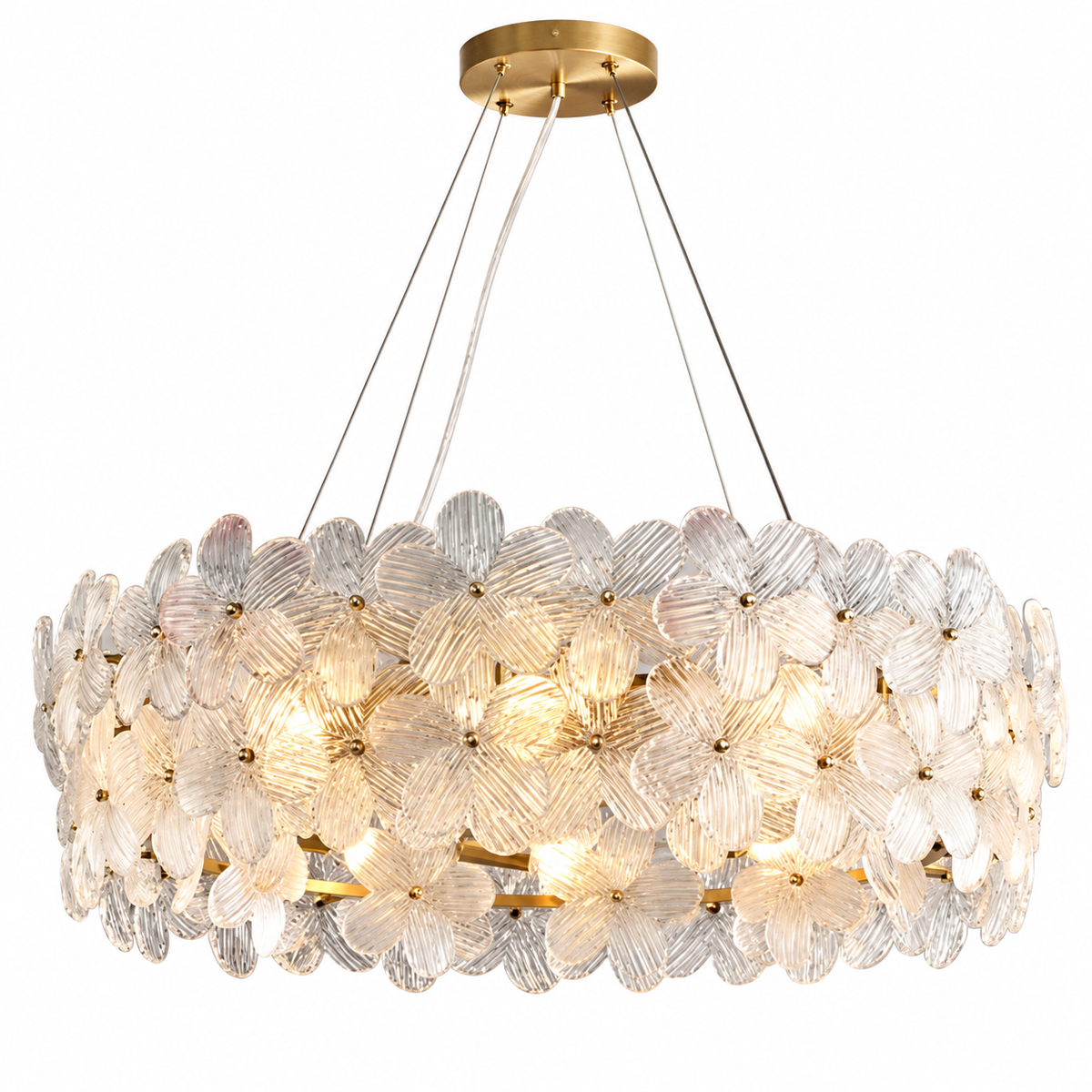 Floral LED Nordic Ceiling Chandelier