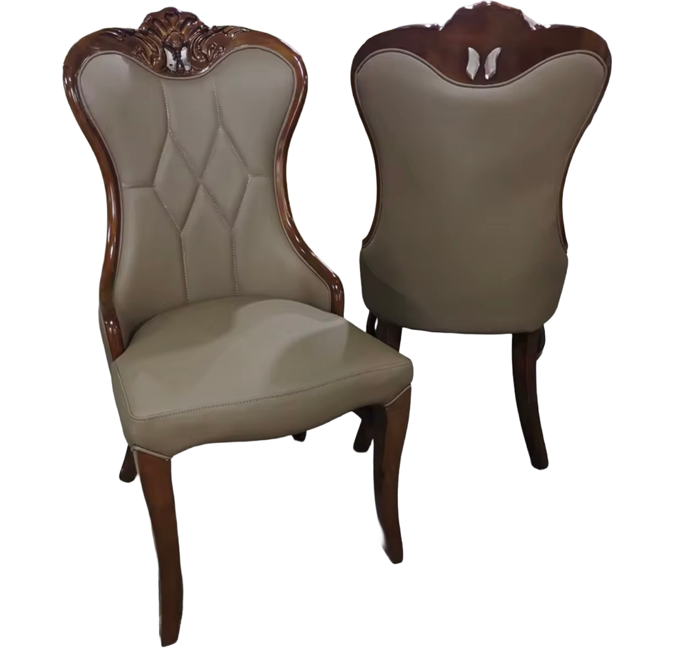 Casa Milano Verona Padded Dining Chairs — Set of 2