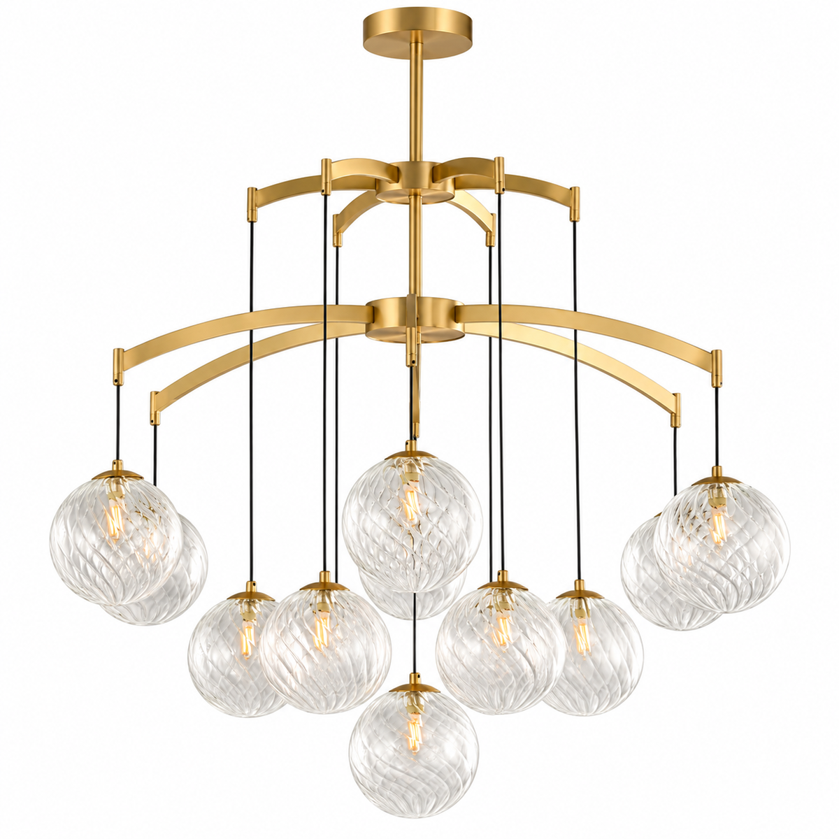 Celestino Glass Globe Chandelier