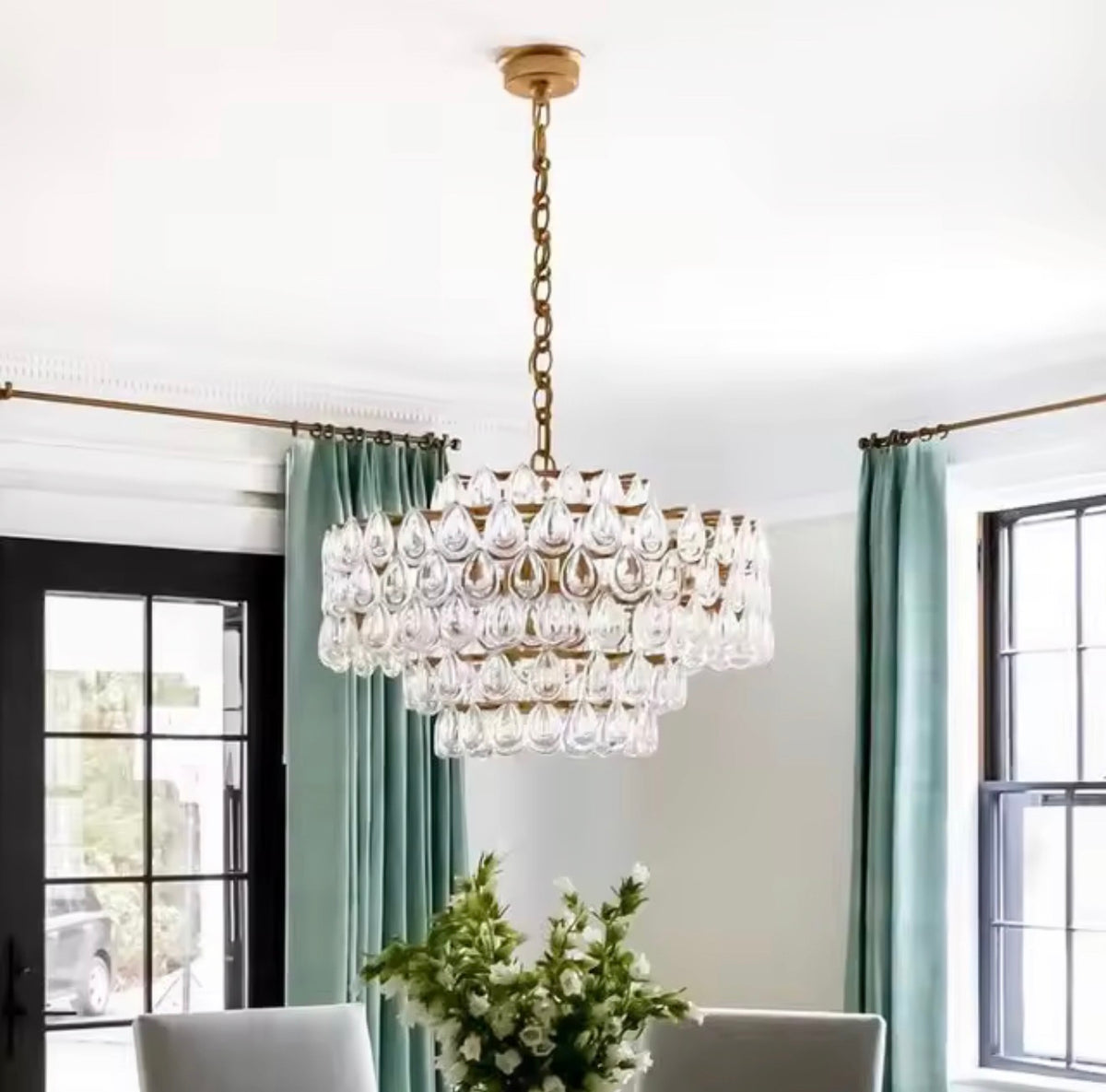 Alisse K9 Crystal Chandelier