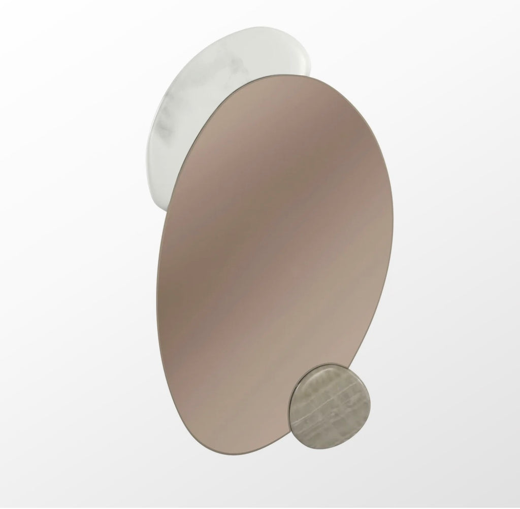 Echo Sculptural Wall Mirror